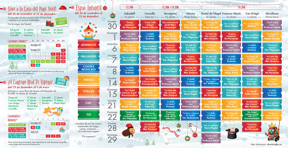 Actividades de Navidad